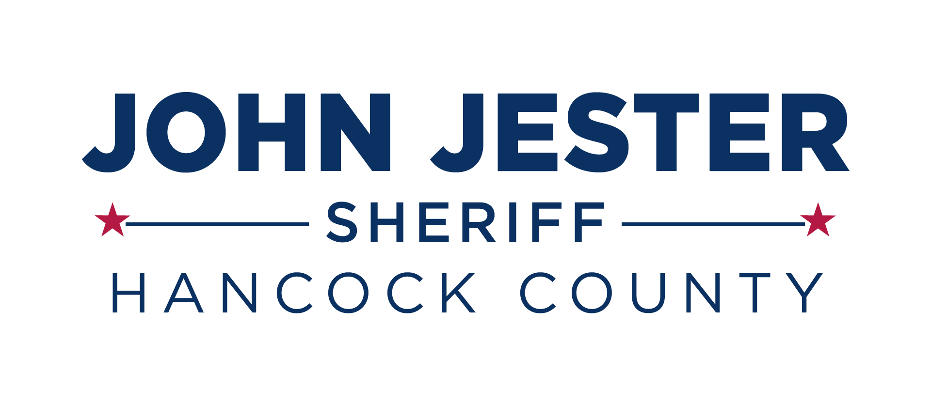 John Jester for Hancock County Sheriff